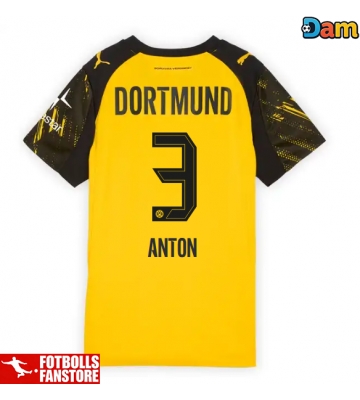 Borussia Dortmund Waldemar Anton #3 Hemmatröja Dam 2025-26 Kortärmad